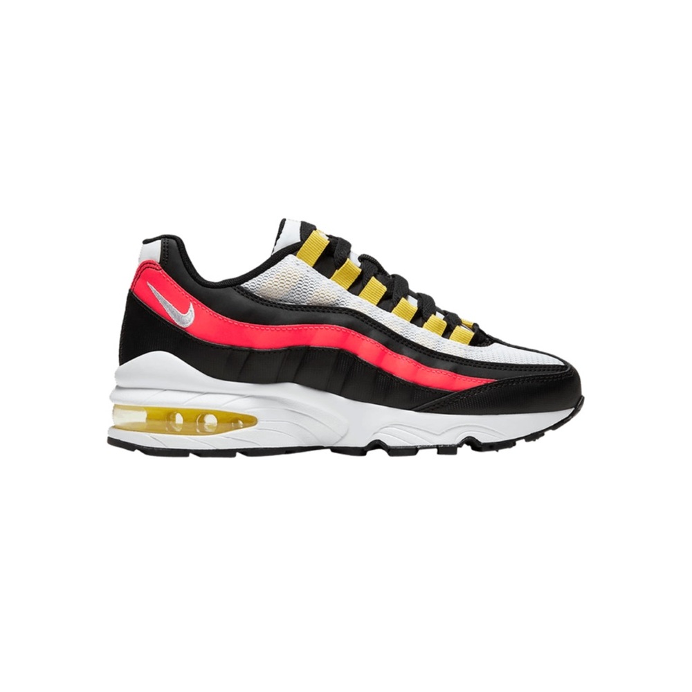 Nike Air Max 95 White Bright Crimson